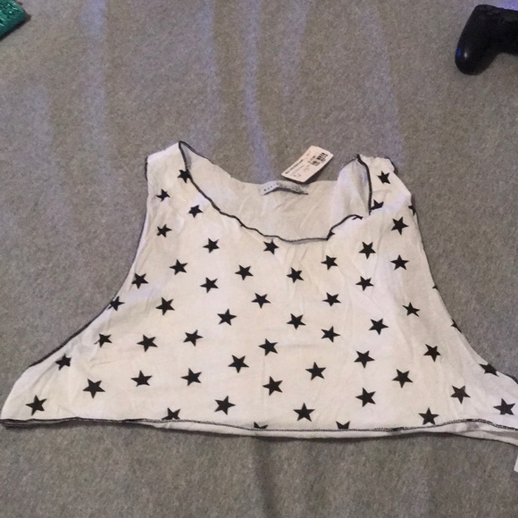 Patterned Crop Top - Picture 1 of 1